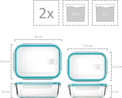 Sänger Frischhaltedosen Set Aus Glas 12er Set -Küche Zu Hause 03d219343bdc986e9a4c08b50da07f51