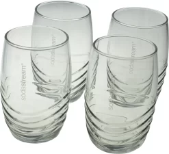 Sodastream Trinkglas 4er-Pack, Passend Zu Sodastream-Glaskaraffen -Küche Zu Hause 04f460d0ed863c2824524404a8c3cdde