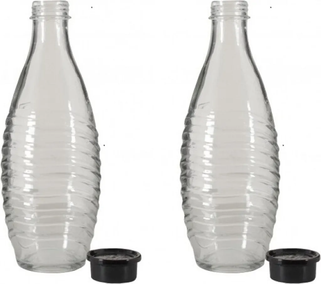 SodaStream Glaskaraffen 0,6 Liter Im 2er-Pack, 764997 2 SodaStream Glaskaraffen 0,6 Liter Im 2er-Pack, 764997 – Bild 2