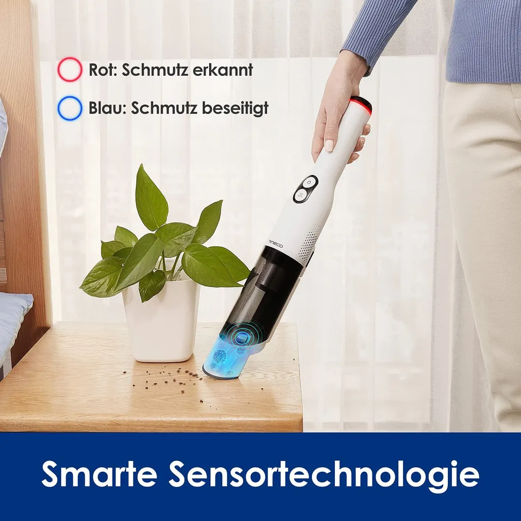 Tineco Pure One Mini S4 Smart Akku Handstaubsauger Beutellos 8000 Pa Mit 3 Düsentypen Für Vielseitige Leistung 2 Tineco Pure One Mini S4 Smart Akku Handstaubsauger Beutellos 8000 Pa Mit 3 Düsentypen Für Vielseitige Leistung – Bild 2