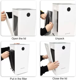 ROVACS Luftreiniger H13 Original HEPA Filter (2er Pack) Kompatibel Für Luftreiniger Modell: RV320 9 ROVACS Luftreiniger H13 Original HEPA Filter (2er Pack) Kompatibel Für Luftreiniger Modell: RV320 -Küche Zu Hause 2a7b9731b9a9cc80ab844e8438af68aa