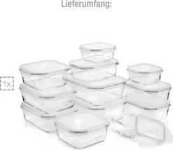 Sänger Frischhaltedosen Set Aus Glas 12er Set -Küche Zu Hause 3ba3cbe80fa8dcf62fc41303b02d784d