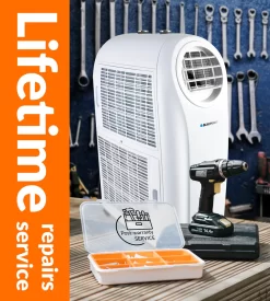 Blaupunkt Klimagerät ARRIFANA 1414L, Mobile Klimaanlage Für Zuhause, Büro Oder Wohnwagen, Wohnmobil [Energieklasse A/A+]. 14000 BTU (4 KW) -Küche Zu Hause 448fc7e7deff935b43766ab01c4530ac