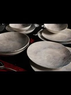 Hermia Concept, Erika,(24 Stücke), Abendessen , Mehrfarbig, 100% Porzellan -Küche Zu Hause 49549b03cf38cf6a3edaf6ebb683543f