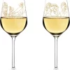 Ritzenhoff Wein-Ensemble Weißweinglas-Set Burkhard Neie, Dionysos & Ariadne / Zeus & Leto, Kristallglas, 364 Ml, 3410001