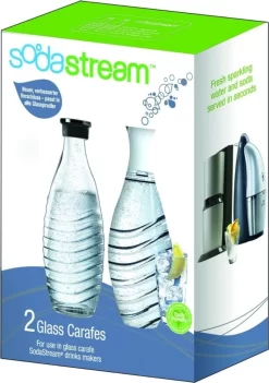 SodaStream Glaskaraffen 0,6 Liter Im 2er-Pack, 764997 29 SodaStream Glaskaraffen 0,6 Liter Im 2er-Pack, 764997 -Küche Zu Hause 4e54c1e8d6e81e356d31632f7cd68f1d