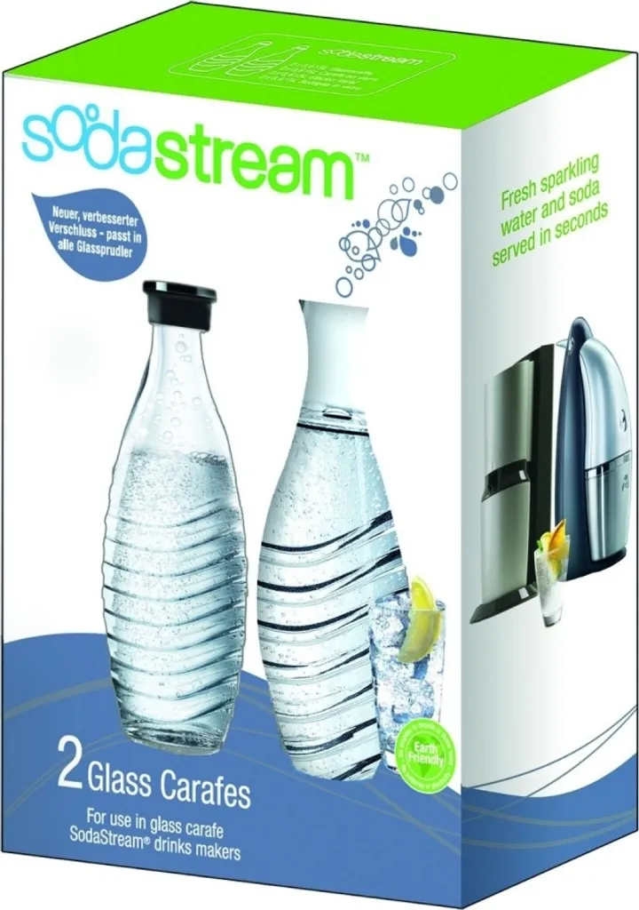 SodaStream Glaskaraffen 0,6 Liter Im 2er-Pack, 764997 10 SodaStream Glaskaraffen 0,6 Liter Im 2er-Pack, 764997 – Bild 10