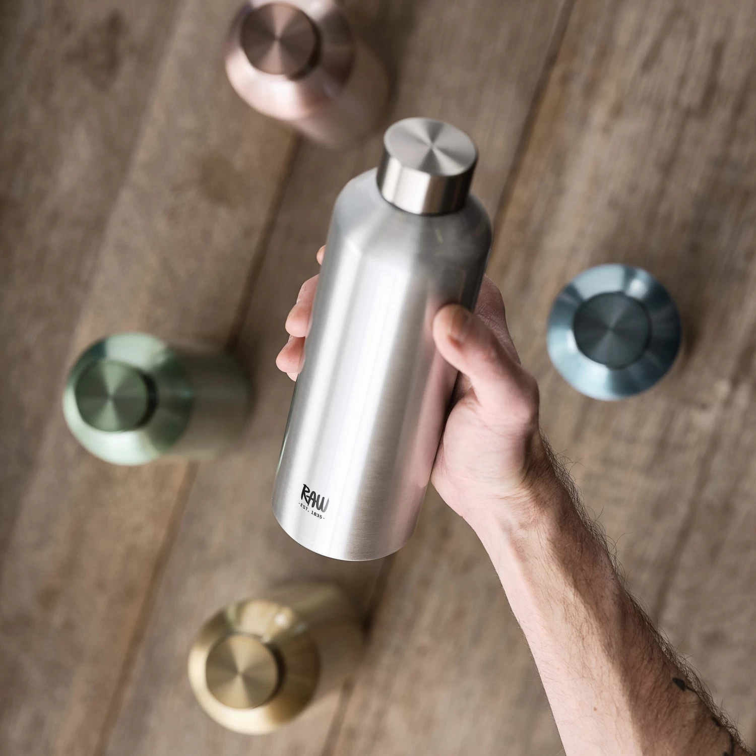 Aida Raw To Go Aluminiumflasche 0,5 L 2 Aida Raw To Go Aluminiumflasche 0,5 L – Bild 2