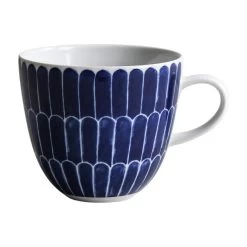 Selma Tasse Feder Blau
