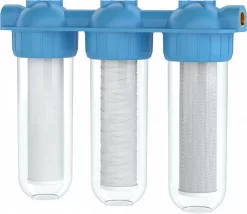 3-Stufen-Wasserfilter Für Das Ganze Haus 1'' 16 3-Stufen-Wasserfilter Für Das Ganze Haus 1'' -Küche Zu Hause 5bfc927d0b67de6a339a39f803962174