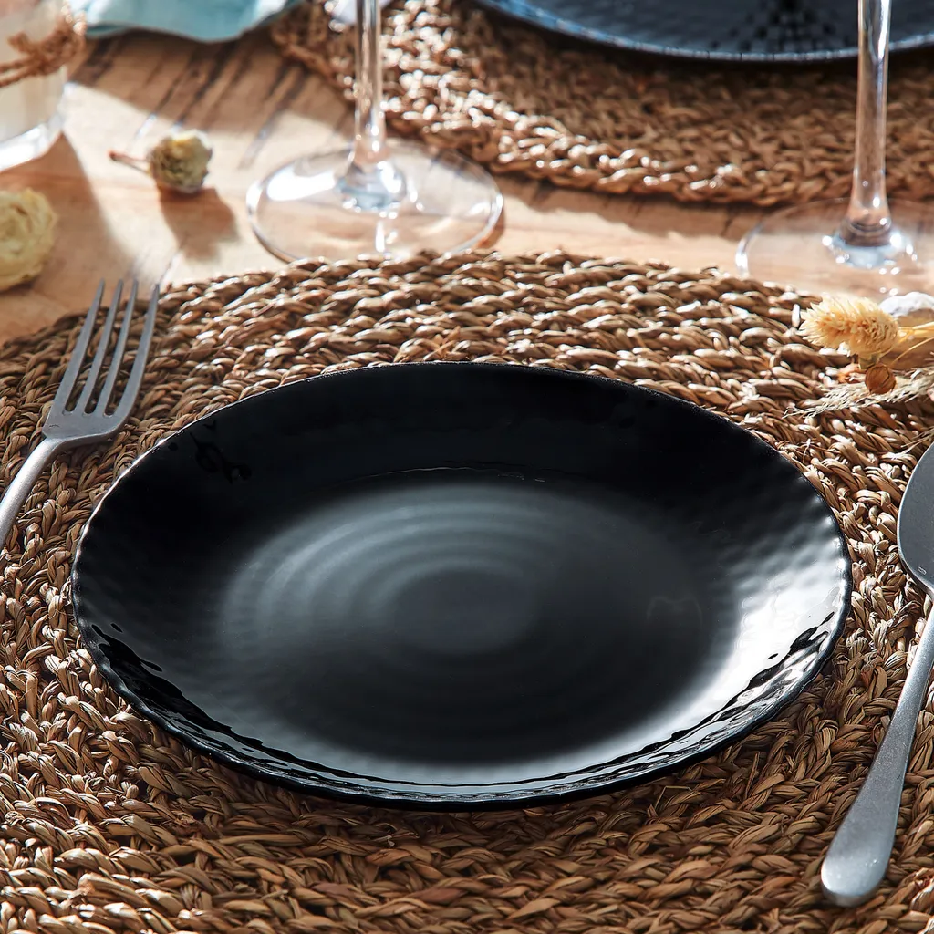 Tafelservice Für 6 Personen Geschirr Set Diwali Granit 18 Tlg. LUMINARC 3 Tafelservice Für 6 Personen Geschirr Set Diwali Granit 18 Tlg. LUMINARC – Bild 3