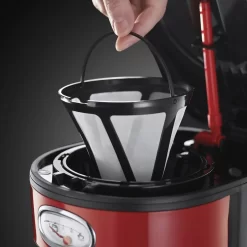 Russell Hobbs 21700-56 Retro Ribbon Red Kaffeemaschine -Küche Zu Hause 6326c7096b863773c57b84cc29adb133