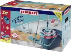 LEIFHEIT Bodenwischerset Clean Twist System Evo 37 LEIFHEIT Bodenwischerset Clean Twist System Evo -Küche Zu Hause 69f8174dce383c6f126041ead5e98f15
