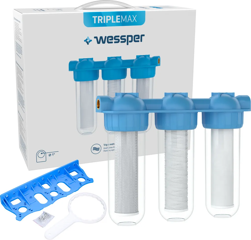 3-Stufen-Wasserfilter Für Das Ganze Haus 1'' 9 3-Stufen-Wasserfilter Für Das Ganze Haus 1'' – Bild 9