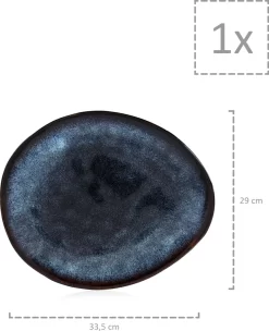 Sänger SÄNGER | Tafelservice Tokio Aus Steingut, 23-teiliges Geschirrset Für 4 Personen, Einzigartiges Design -Küche Zu Hause 86323e7a5eb48d65e43afb42fe60892d