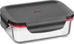 Silit Storio Vorratsdose-Set 3-teilig, Glas, Vorratsglas, Luftdichter Aroma-Deckel, Frischhaltedosen Zum Vorbereiten, Aufbewahren Und Servieren -Küche Zu Hause 9000ee3193c63aada0453ffc70492637