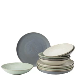 Set 12-tlg. - Thomas Nature Mixed - 21730-227090-69711 - Tafelservice Mehrfarbig