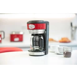 Russell Hobbs 21700-56 Retro Ribbon Red Kaffeemaschine -Küche Zu Hause abe73847c79e52926568ce6f9580acd5