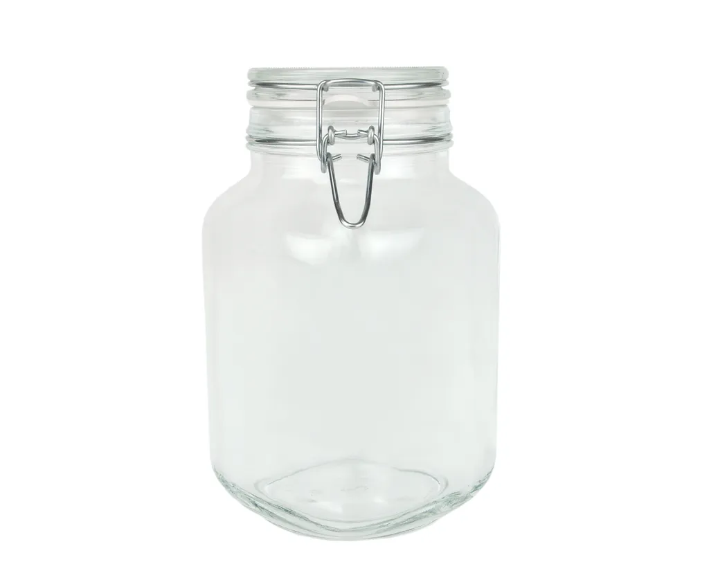 6er Set Einmachglas Bügelverschluss Original Fido 3,0L Vorratsgläser Incl. Bormioli Rezeptheft 2 6er Set Einmachglas Bügelverschluss Original Fido 3,0L Vorratsgläser Incl. Bormioli Rezeptheft – Bild 2