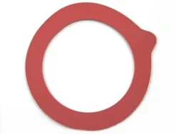 Einkochringe 75x101mm, 2,8mm Stark, Für Drahtbügelgläser, Rot (10er Pack) -Küche Zu Hause c1aa8a1116588a0b9c02cb551294e004