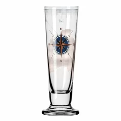 Ritzenhoff Heldenfest 05 Schnapsglas, Pinnchen KOMPASS By Iris Interthal 2018 -Küche Zu Hause cab6d3004beed77293409ecce471cb71