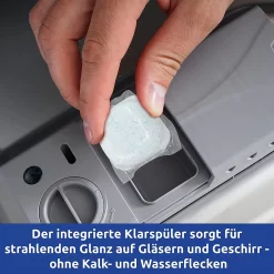 RESCH CLEANIX Spülmaschinentabs Ohne Plastik - All In One | 500 Stück (9 Kg) | Phosphatfrei Tabs | Geschirrspültabs Wasserlösliche Folie | Spültabs Spülmaschine -Küche Zu Hause d30dc4e110e0a91e15d00688c9dc5c84