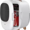 Baseus Mini Beauty Kühlschrank Für Kosmetik Reisekühlschrank Mit Heizung 8l 220V EU / 12V Weiß