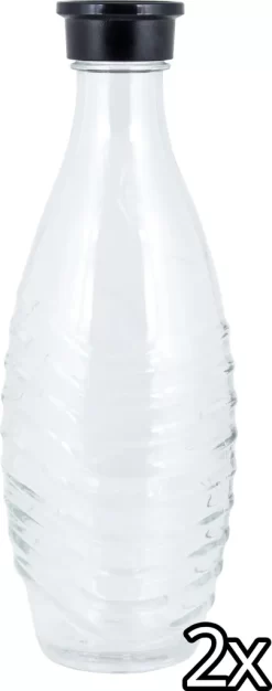 SodaStream Glaskaraffen 0,6 Liter Im 2er-Pack, 764997 33 SodaStream Glaskaraffen 0,6 Liter Im 2er-Pack, 764997 -Küche Zu Hause e3e14fc66fafd93bd4cd0667b24ea79b