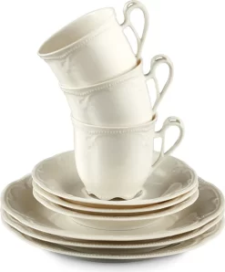 Seltmann Weiden Rubin Cream Kaffeeservice 18tlg. -Küche Zu Hause e7044260a9c9ddaf4ba9eccb078adf94