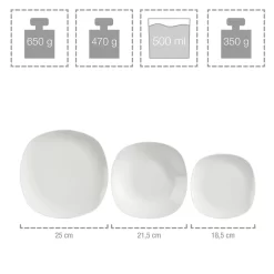 Sänger Kombiservice Bilgola Aus Porzellan 86 Teilig Für 12 Personen -Küche Zu Hause f58617b9756a74c8a8ef4baf035a10e7